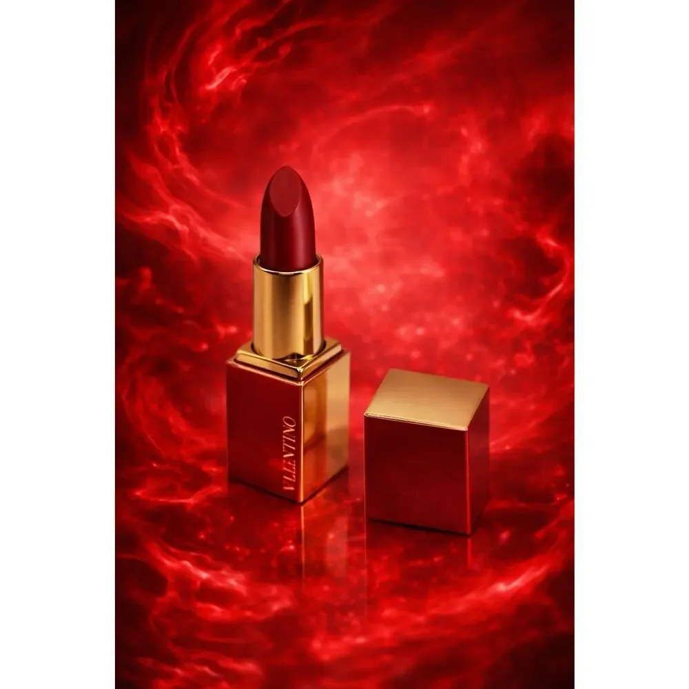 Valentino - Minirosso Satin Lipstick - Shade: Ethereal Red (217A) - 0.07 oz/ 2 g